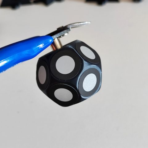 Large Multi-Face Target Spheres, 12 mm Dots (Pair)