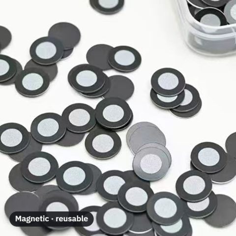 Magnetic Reusable Marker Dots
