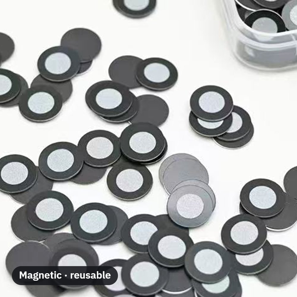 Magnetic Reusable Marker Dots