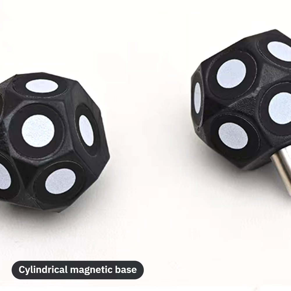 13-Face Marker Spheres with Magnetic Base